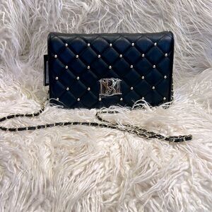 NWT Badgley Mischka Black Crossbody Bag